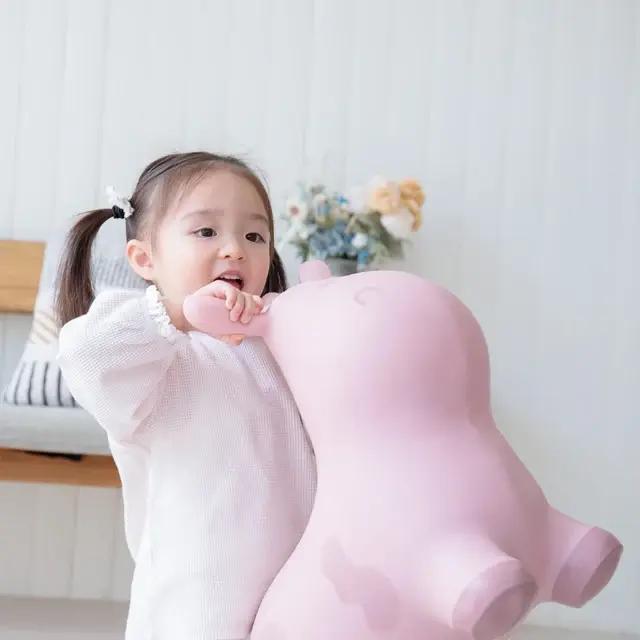 スキッピーカウ　ピンク