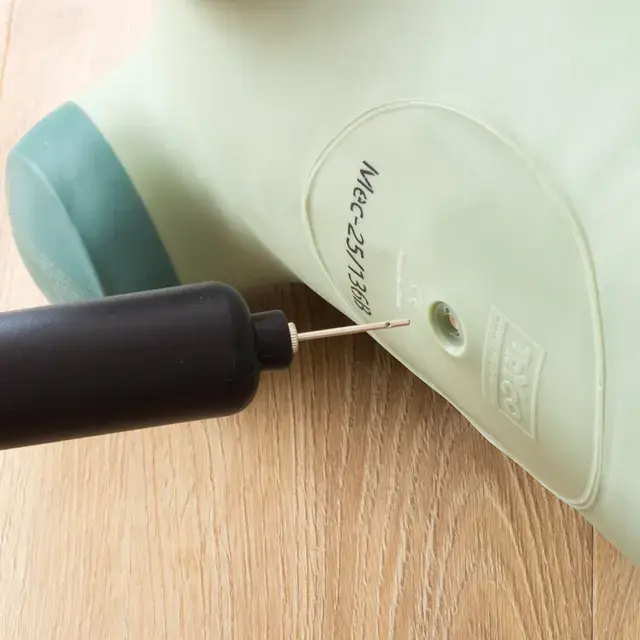 スキッピー　空気注入口