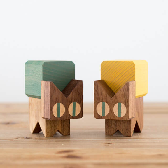 ネコブロック/メープルセット