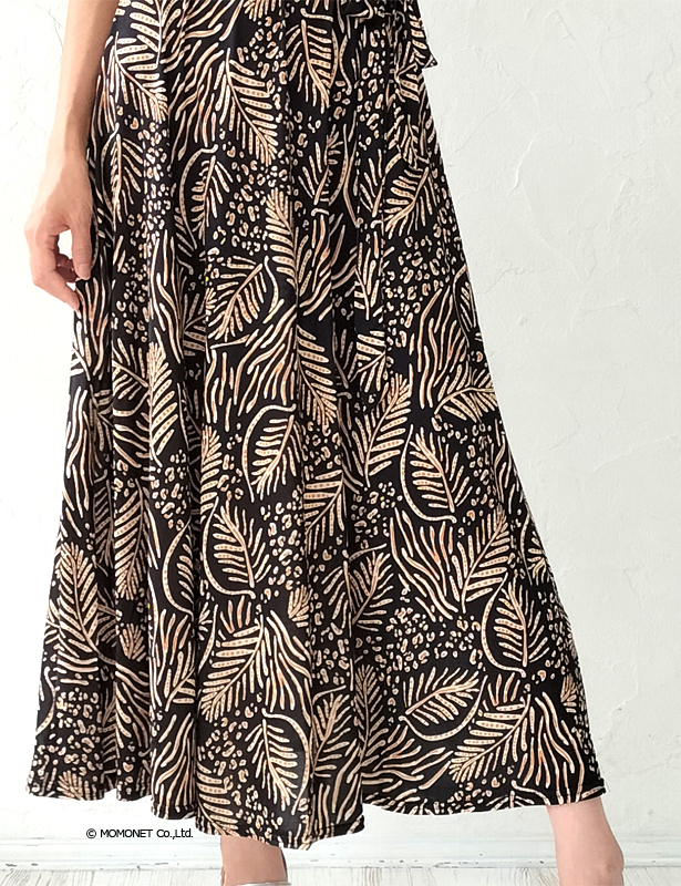 EGERIE)エジェリ ワンピース ROSAS T1T2T3 半袖5分袖 マキシ丈ロング