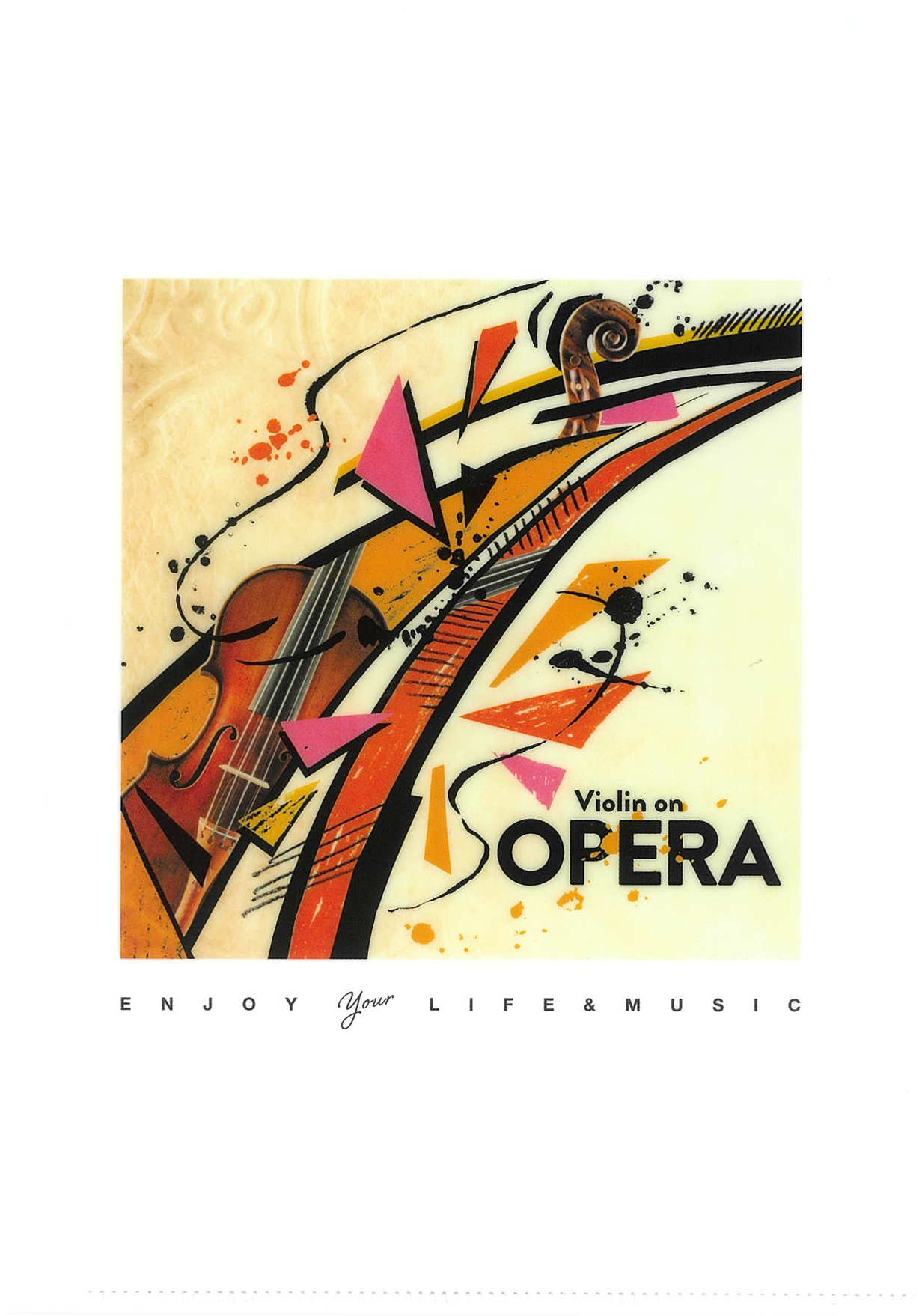 クリアファイルB5松野迅OPERA