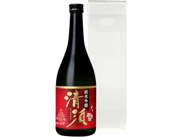 【クリアカートン付き】純米吟醸　清須　720ml瓶