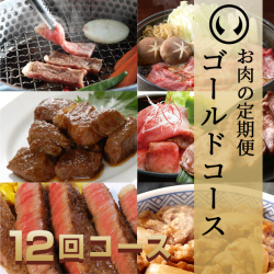 お肉の定期便 ゴールドコース 12回