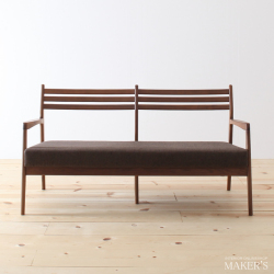 CORDELIA(コーデリア) 無垢 リビングチェア２Ｐ 【送料無料】 北欧