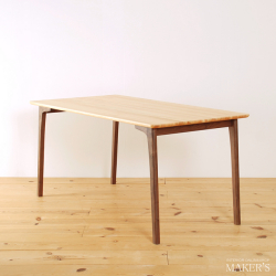 Ess(エス) 無垢 ダイニングテーブル 【送料無料】