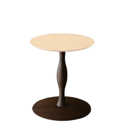 Eva(エヴァ)  ローテーブル [メープル＆ウォールナット] 【送料無料】