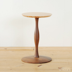 Eva(エヴァ)  ハイテーブル [桧＆ウォールナット] 【送料無料】