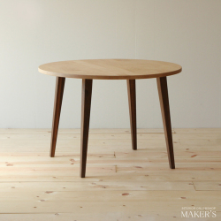 ＨＡＮＮＥ(ハンネ) 無垢 円形ダイニングテーブル 【送料無料】