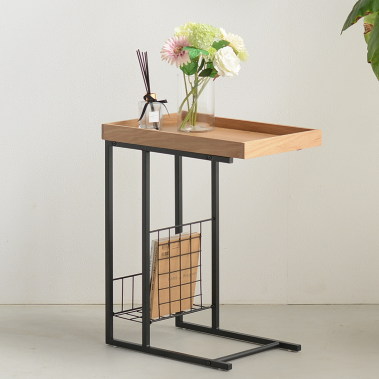 Adel アデル サイドテーブル オーク 送料無料