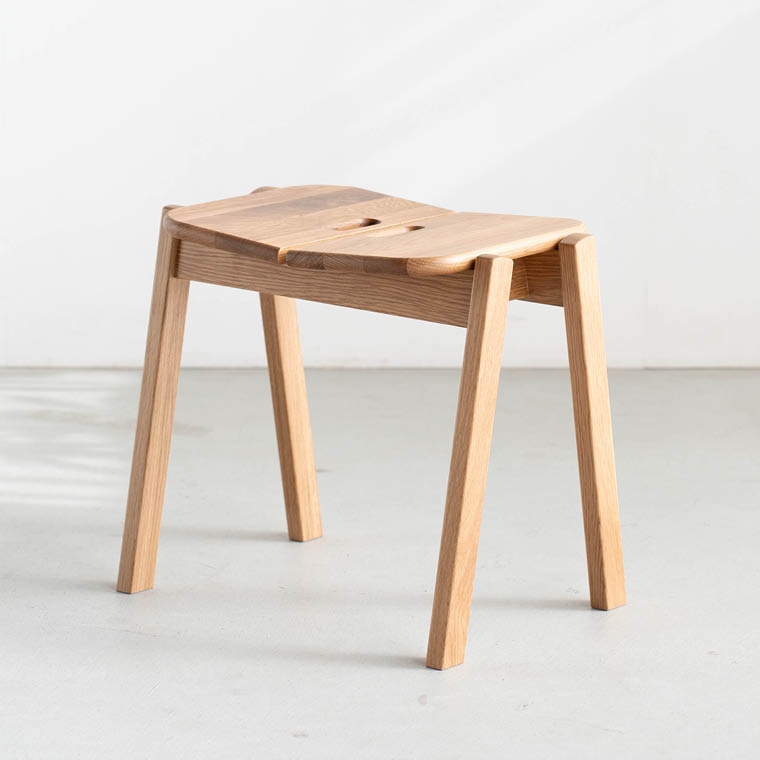 Aki アキ スタッキング スツール オーク ウォールナット 送料無料