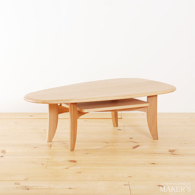 Lund(ルンド) 無垢 リビングテーブル センターテーブル 【送料無料】