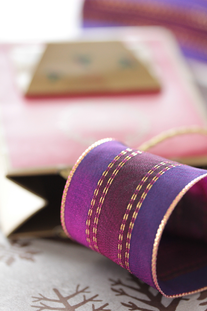 フランス製クリスマスリボン