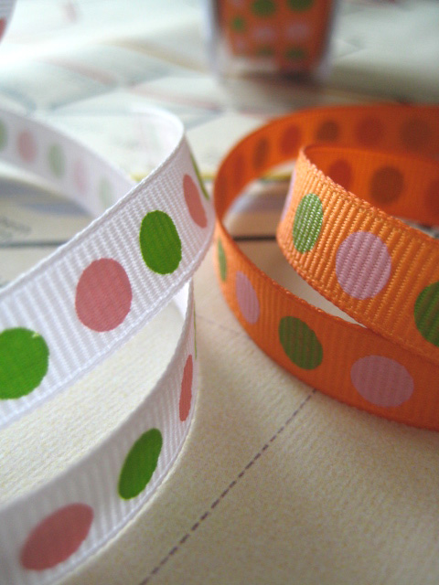 ドイツリボン.Pop＆Dots