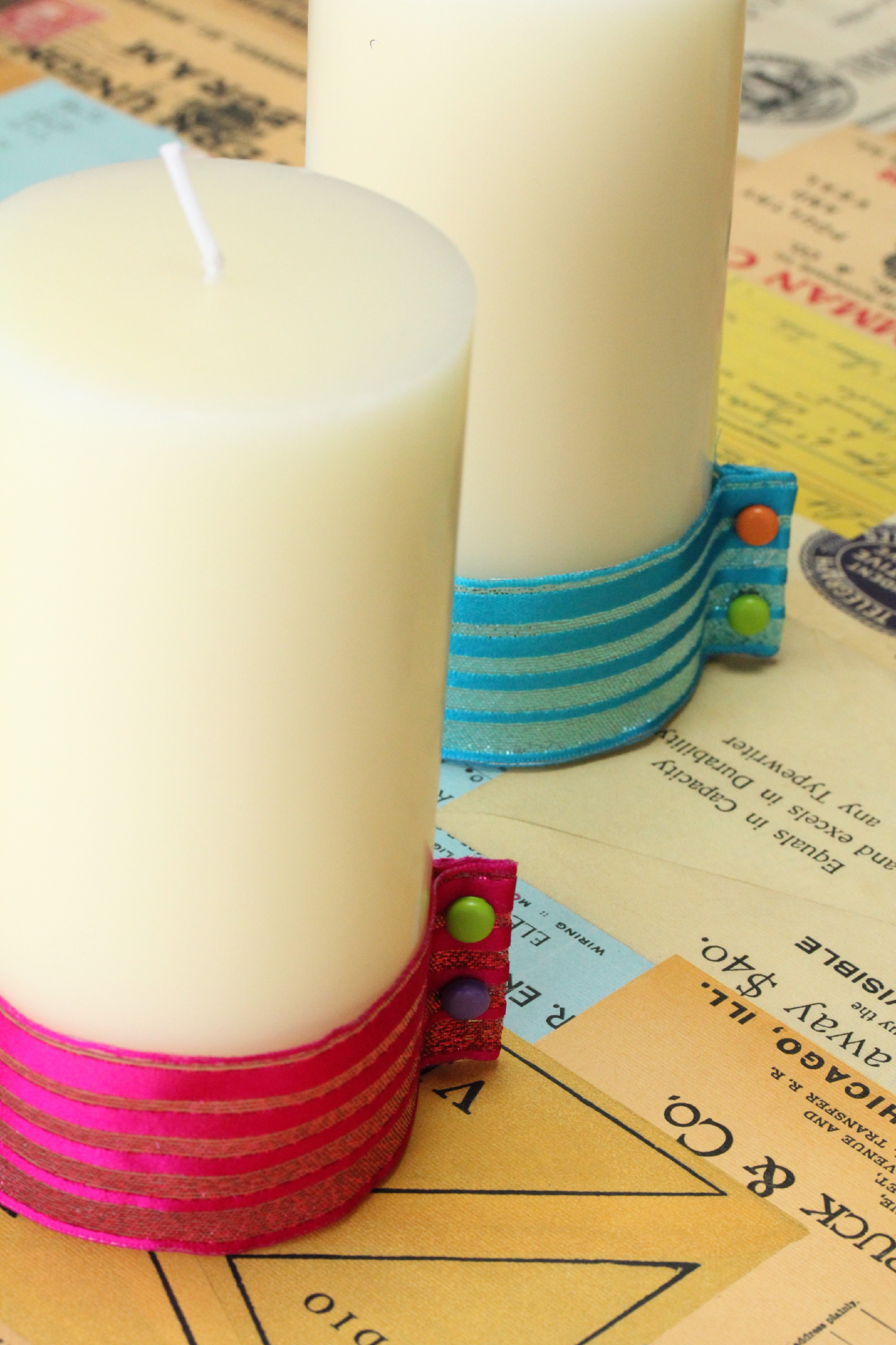 フランス製ワイヤーリボン.メタリックストライプ