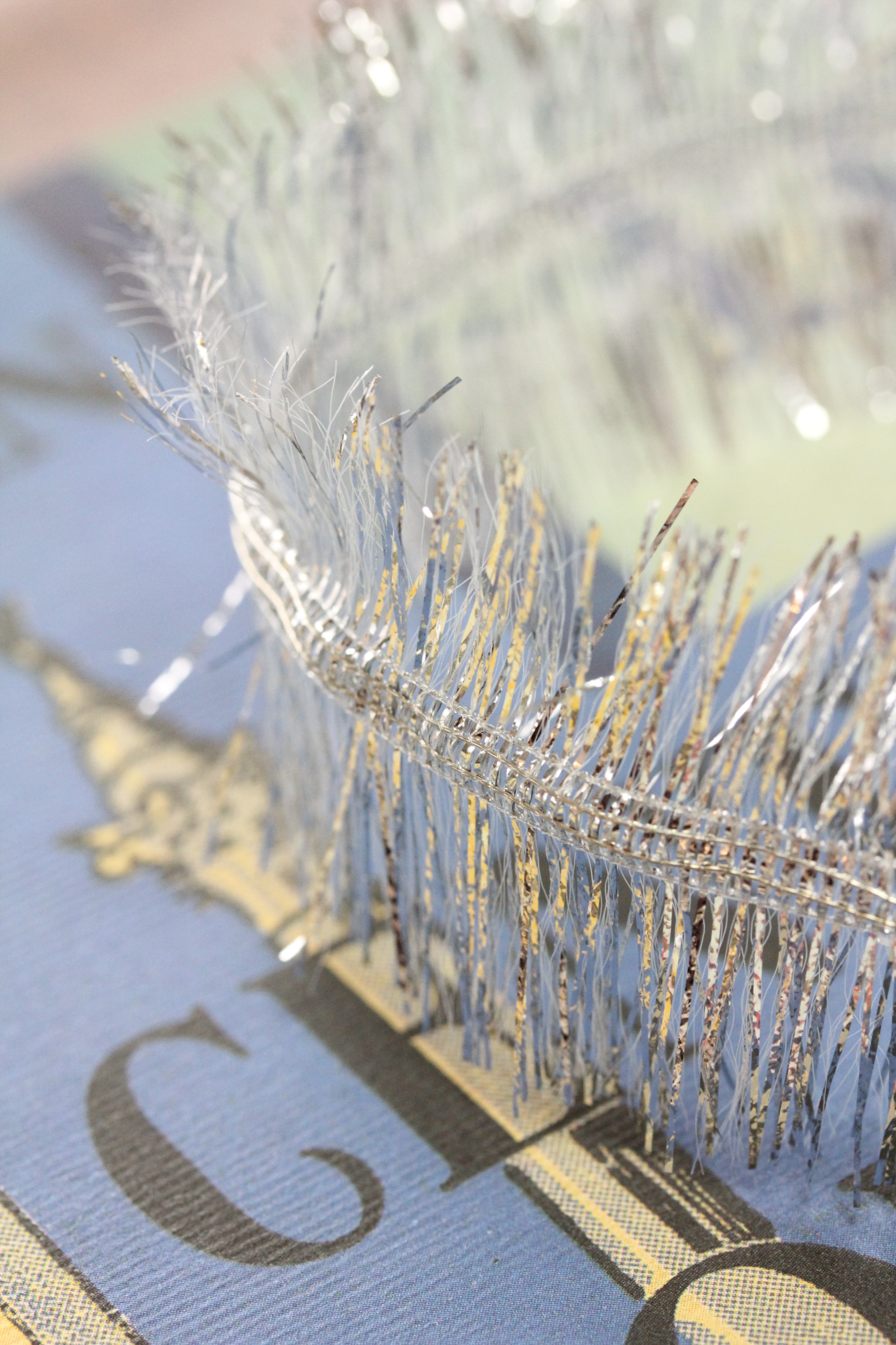 フランス製スペシャルリボン・メタリックDeco　34ミリ幅　