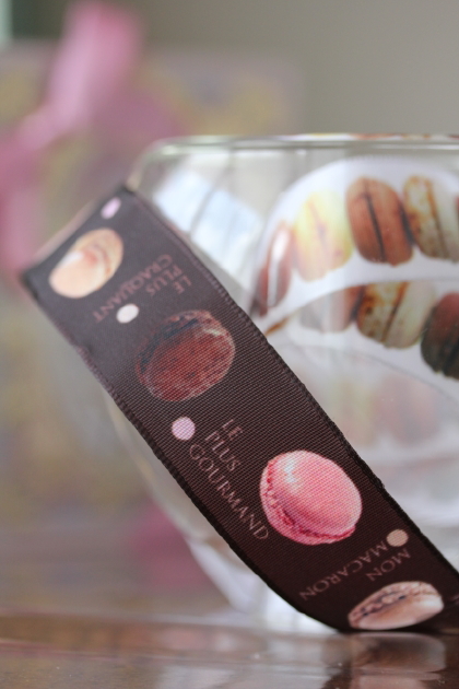 フランス製ワイヤーリボン　モン・マカロンPart.1　25ミリ幅