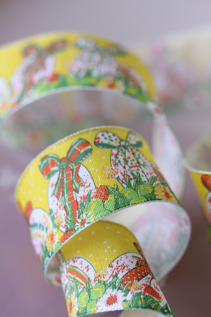 フランス製スペシャルリボン・French eggs  25ミリ幅　