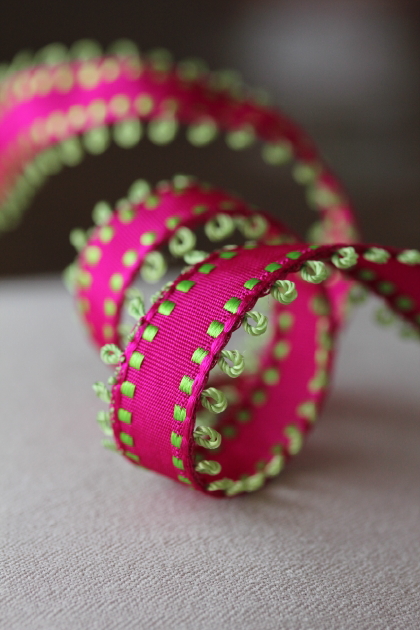 フランス製スペシャルリボン　ルバンピコットPARIS　15ミリ幅　