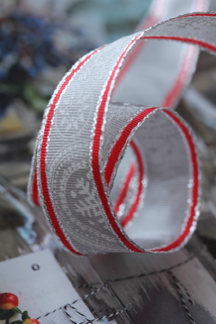 ドイツリボン Snow Stars ラテリエ デュ ルバン