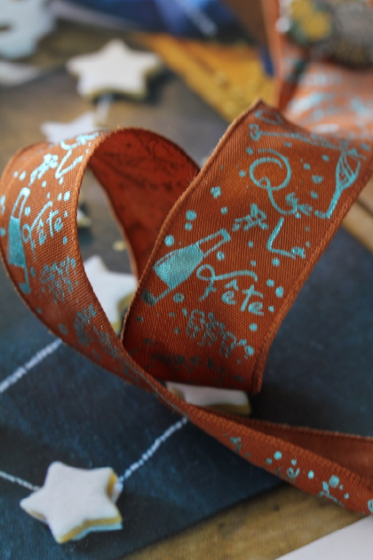 リボン通販　フランス製リボン通販　クリスマスリボン　オリオール＆フォンタネル社　ラテリエ　デュ　ルバン