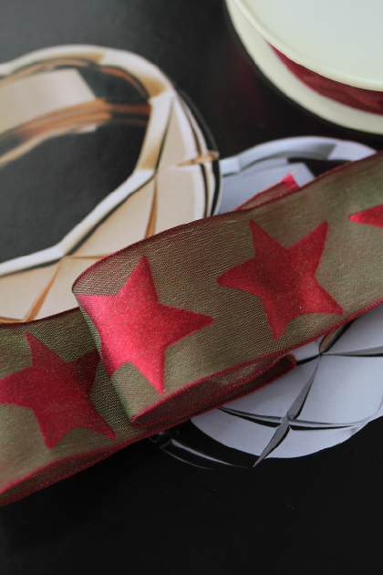 フランス製ワイヤーリボン　エトワールMODE 40ミリ幅　