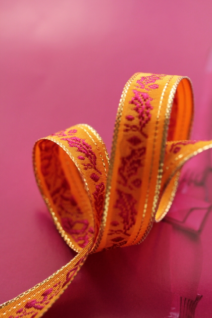 フランス製ワイヤーリボン　Holly 15ミリ幅　