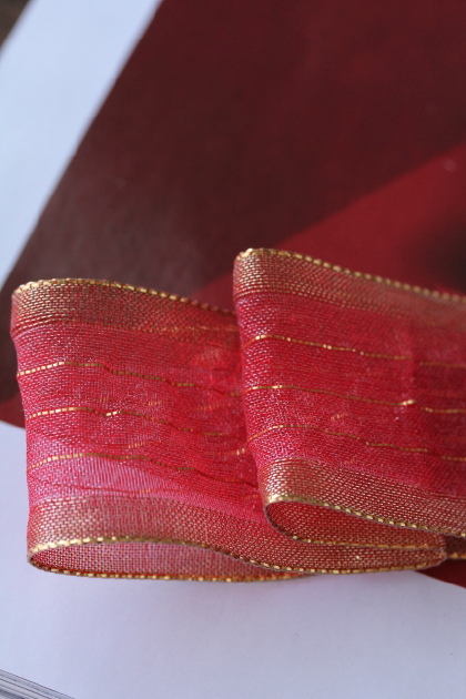 フランス製ワイヤーリボン・Classic 38ミリ幅　