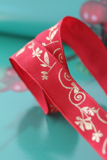 フランス製ワイヤーリボン　グローリアス　16ミリ幅　