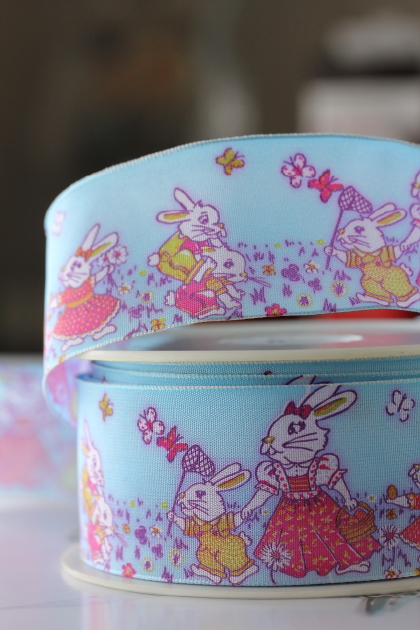 フランス製ワイヤーリボン Promenade 40ミリ幅