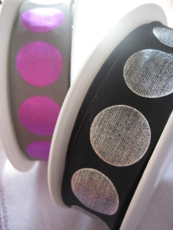 フランス製リボン・クールドット