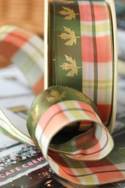 フランス製ワイヤーリボン　l’automne 38ミリ幅　