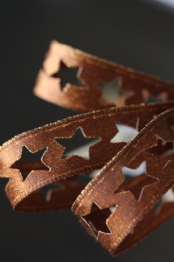 フランス製ワイヤーリボン　パンチング☆　15ミリ幅　