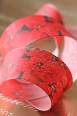 クリスマスリボン通販　リボン通販　ドイツ製リボン通販　ラテリエ　デュ　ルバン