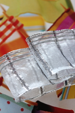 フランス製ワイヤーリボン  フレンチCool　40ミリ幅　