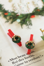フランス雑貨　クリスマスリボン　リボン通販　フランス製リボン通販　オリオール＆フォンタネル社　ラテリエ　デュ　ルバン
