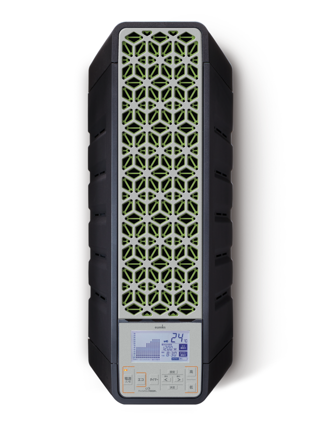 ヘリテイジヒーター EHT-M15QDS【ブラック】【ライトグレイ