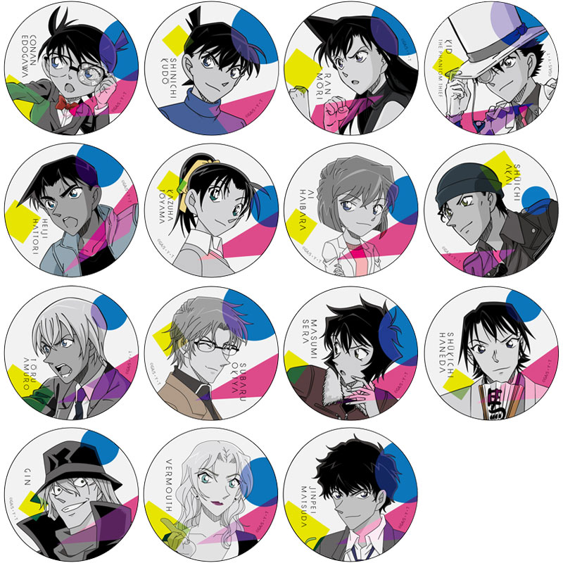 1個【ランダム】【3月中旬発売予定】名探偵コナン カンバッジ（ブラインド） pcs