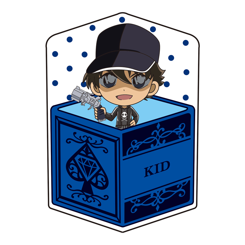 名探偵コナン　キャラ箱クッションVol.6 キッド追跡コレクション　怪盗キッド(変装前)