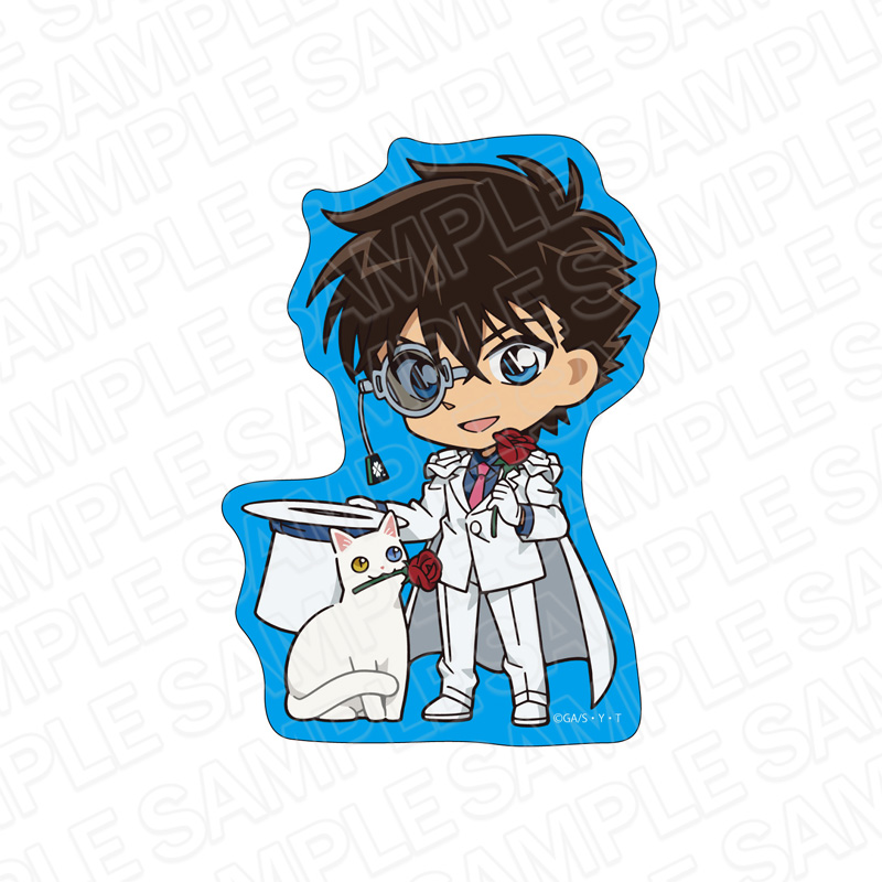 【8月下旬頃発送予定】名探偵コナン　ダイカットステッカー　怪盗キッド　デフォルメねこ ver.3【予約期間：5/27～6/16】