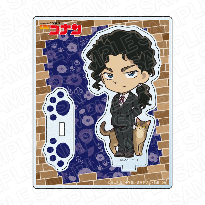 【8月下旬頃発送予定】名探偵コナン　アクリルスタンド　伊織無我　デフォルメねこ ver.3【予約期間：5/27～6/16】