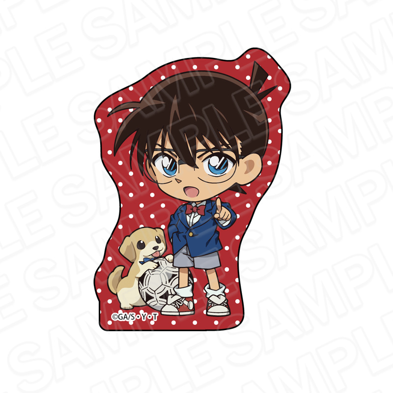 【2025年3月下旬～4月上旬頃発送予定】名探偵コナン　ダイカットステッカー　江戸川コナン　デフォルメいぬ ver.【予約期間：2024年12/6～2025年1/5】