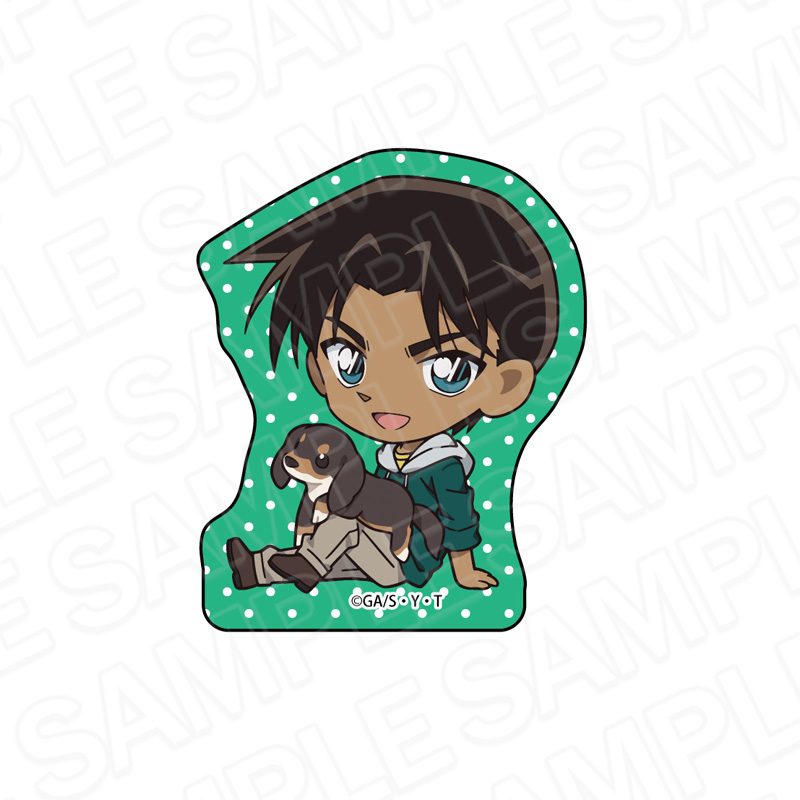 【2025年3月下旬～4月上旬頃発送予定】名探偵コナン　ダイカットステッカー　服部平次　デフォルメいぬ ver.【予約期間：2024年12/6～2025年1/5】