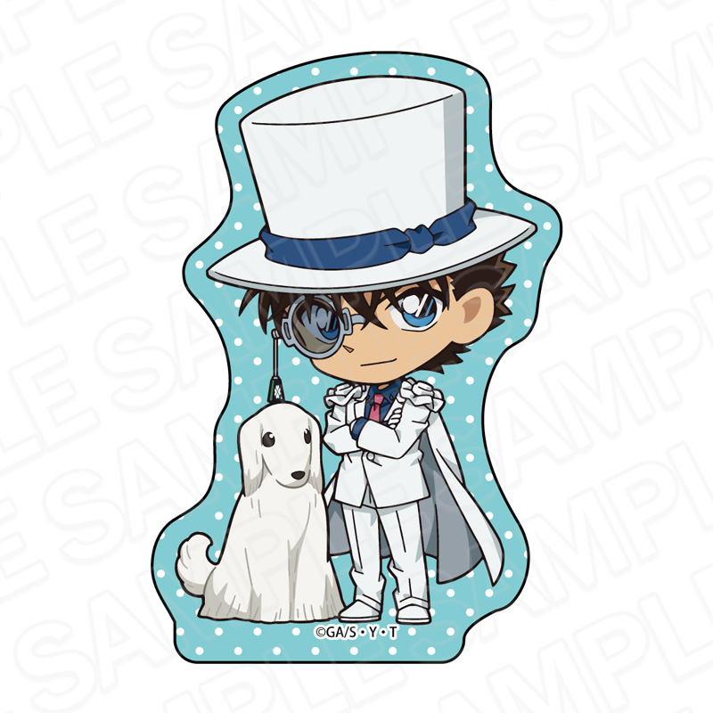 【2025年3月下旬～4月上旬頃発送予定】名探偵コナン　ダイカットステッカー　怪盗キッド　デフォルメいぬ ver.【予約期間：2024年12/6～2025年1/5】