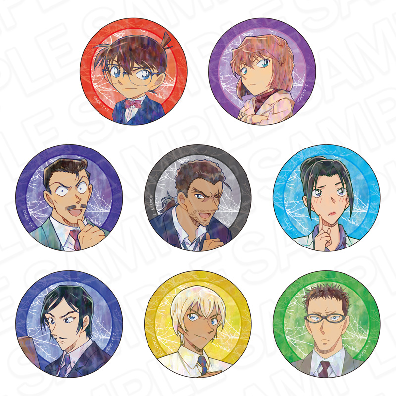 【8月下旬～9月上旬頃発送予定】名探偵コナン　カンバッジ(ブラインド)　PALE TONE series　vol.5【SET】【予約期間：2025年5/19～6/1】