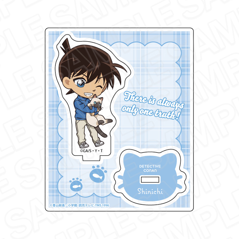 【8月下旬～9月上旬頃発送予定】名探偵コナン　アクリルスタンド　工藤新一　デフォルメねこ ver.4【予約期間：2025年5/19～6/1】