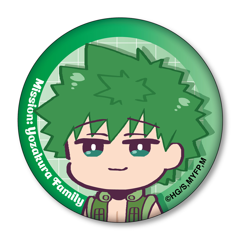 夜桜さんちの大作戦　公式デフォルメ　缶バッジ　夜桜辛三