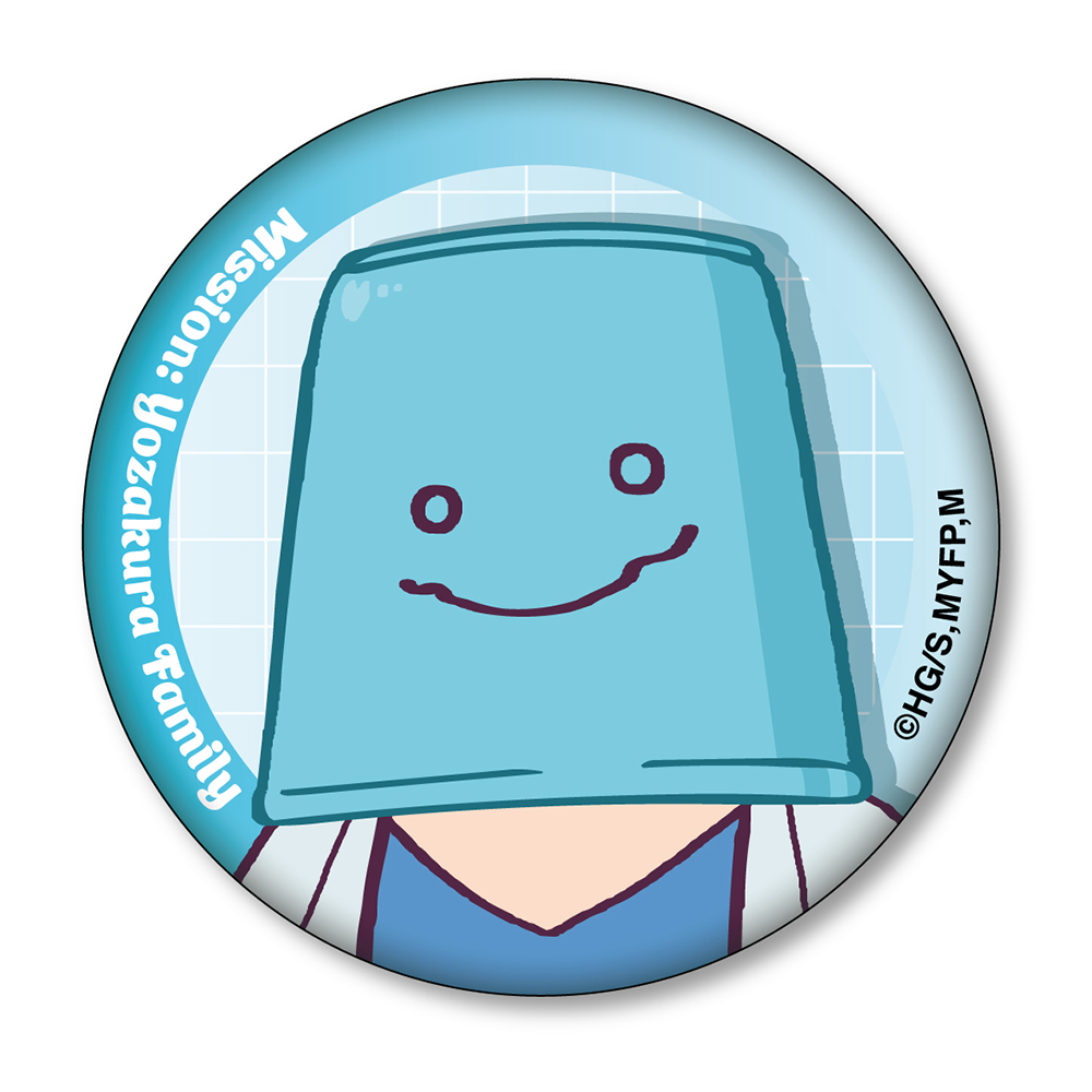 夜桜さんちの大作戦　公式デフォルメ　缶バッジ　夜桜七悪