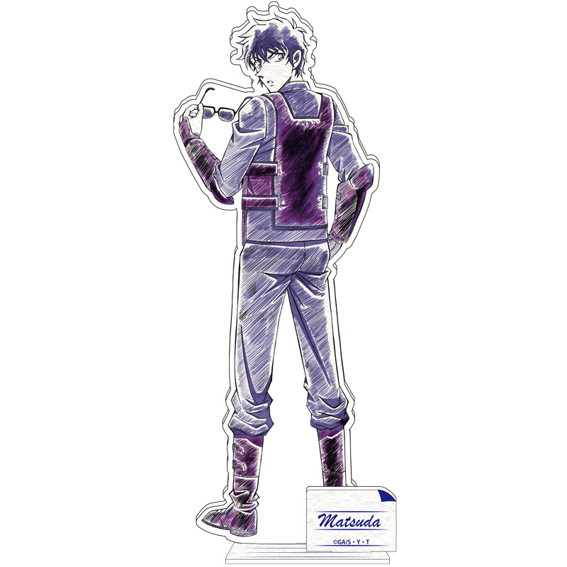 名探偵コナン　ペンシルアート　アクリルスタンドコレクションVol.2　松田陣平