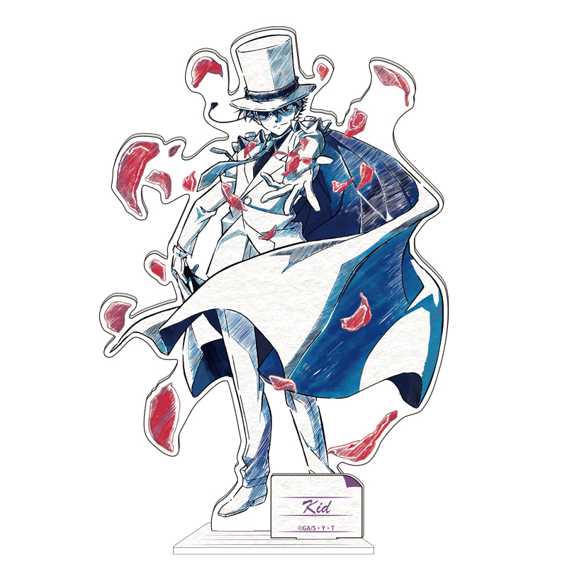 名探偵コナン　ペンシルアート　アクリルスタンドコレクションVol.3　怪盗キッド