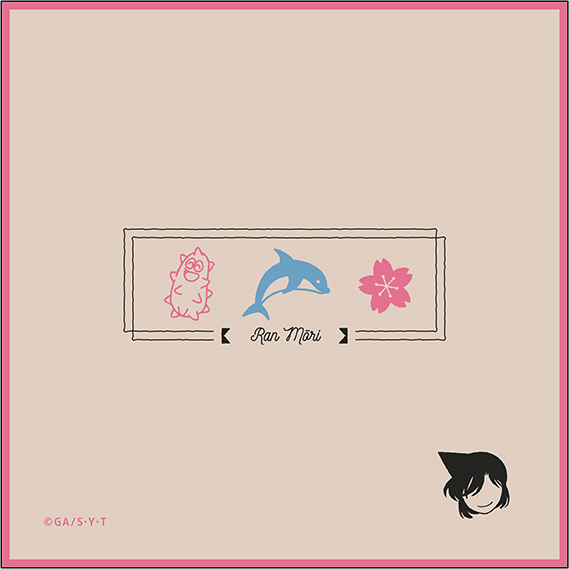 名探偵コナン　ミニタオル　毛利蘭